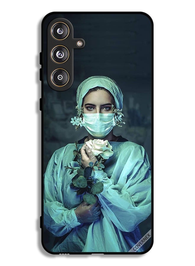Covernex Samsung Galaxy M55 5G Protective Case Cover Nurse Art - Image 1