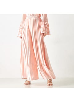 2Xtremz 2Xtremz Pleated Mid-Rise Wide Leg Trousers with Elasticated Waistband  - Image 4