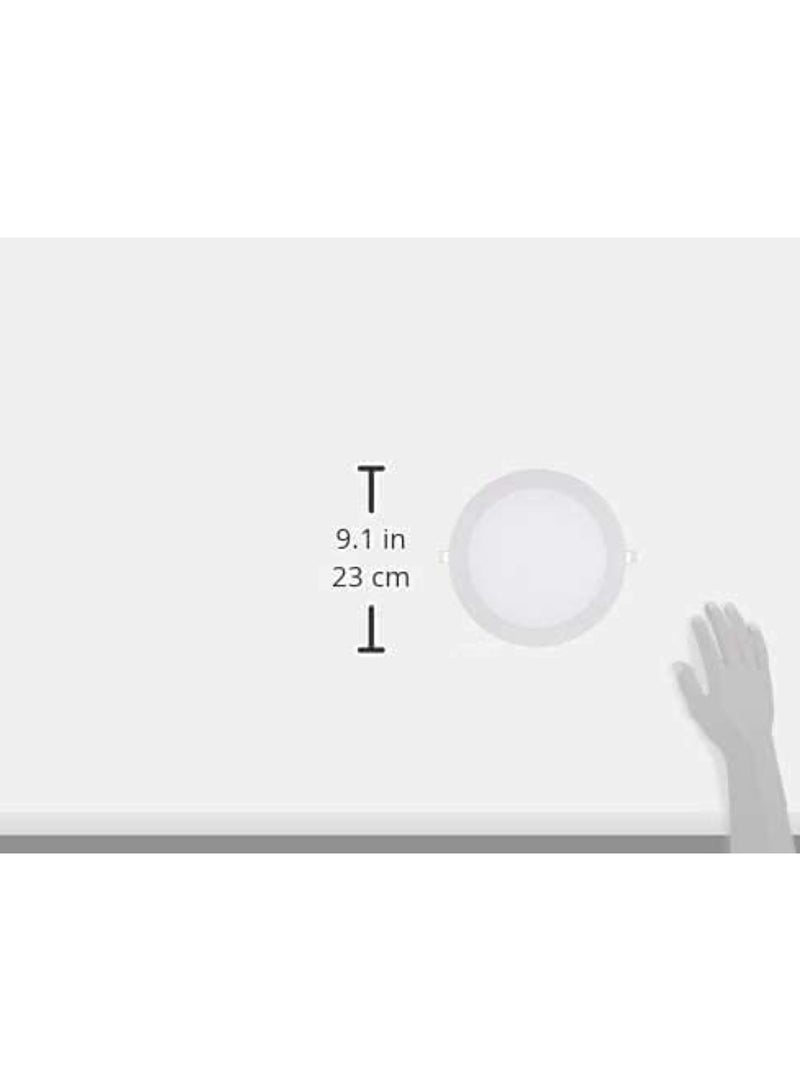 Narken 18W warm white 4000K LED Power Saving 8 inch (hole/cutting size Φ 220mmx20mm) Aluminium Recessed Round Panel Ceiling Light 1450LM AC165-265V 50-60HZ IP40 - Image 4