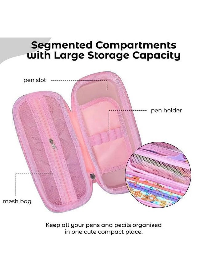 DD RETAILS - DD RETAILS 3D Cover EVA Pencil Case || Large Capacity Pencil Pouch for Boys & Girls || Cartoon Design Pencil Box/Case/Pouch for School (Print May Very) (Pack of 1) (Kuromi) - Image 1