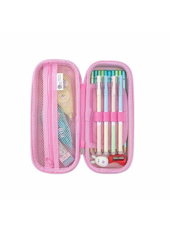 DD RETAILS - DD RETAILS 3D Cover EVA Pencil Case || Large Capacity Pencil Pouch for Boys & Girls || Cartoon Design Pencil Box/Case/Pouch for School (Print May Very) (Pack of 1) (Kuromi) - Image 1