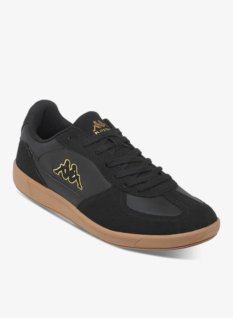 Kappa Men's Logo Embossed Sports Shoes with Lace-Up Closure