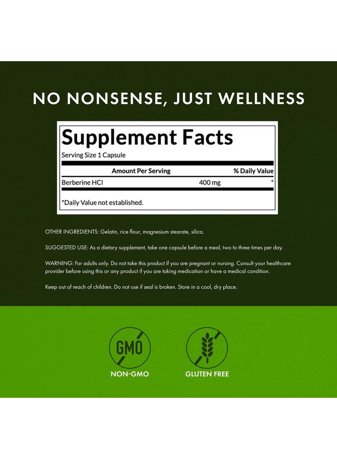 Swanson Berberine 400 Mg 60 Capsules - Image 3