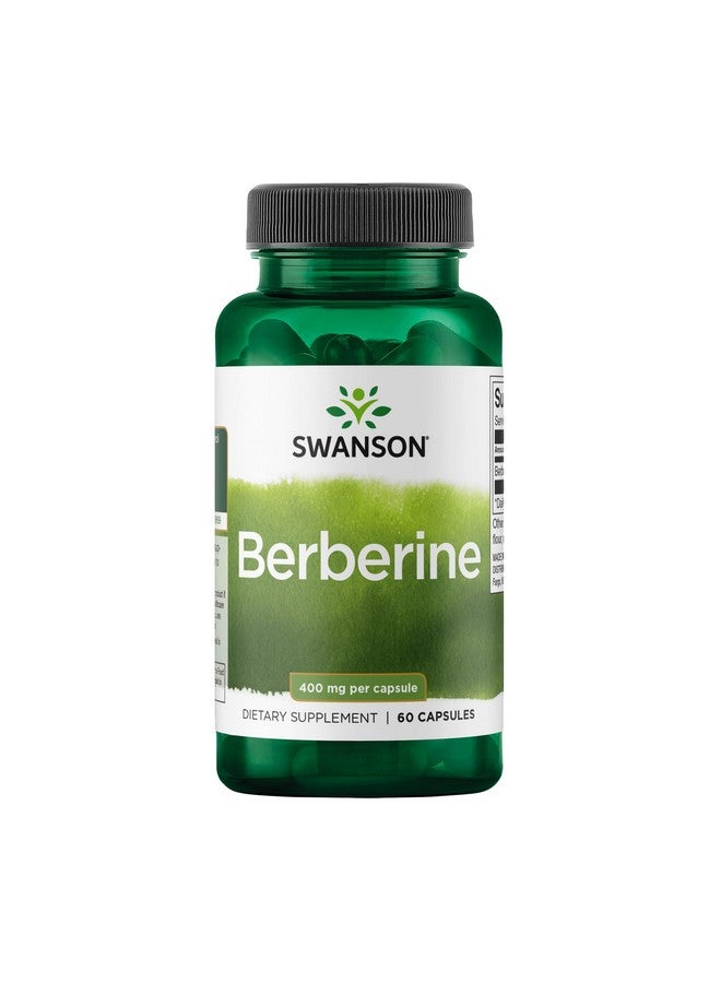 Swanson Berberine 400 Mg 60 Capsules - Image 1