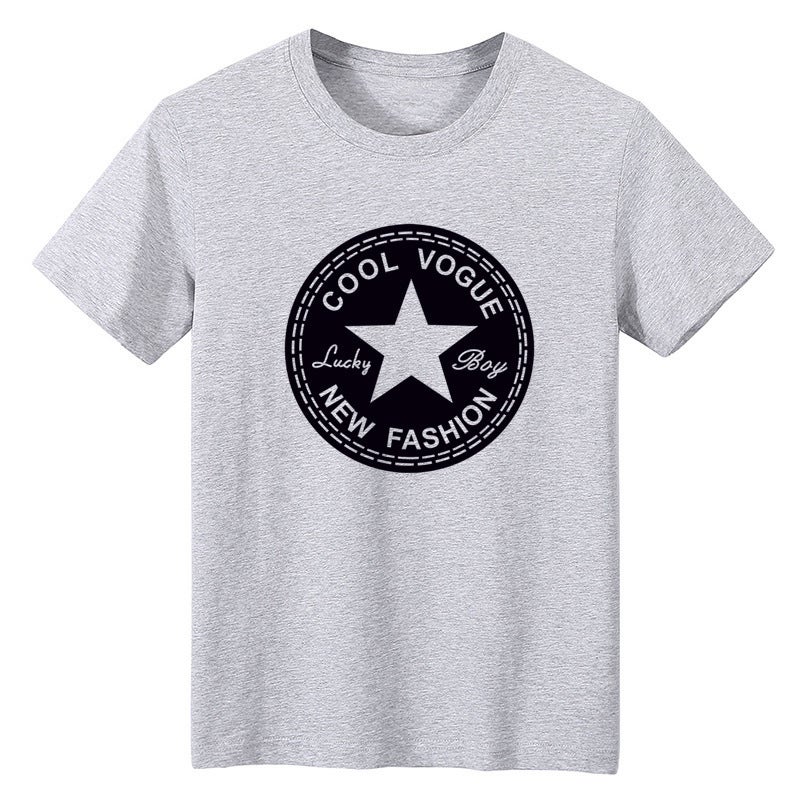 2023 new men's short sleeve factory supply summer men's short T-shirt stall supply a variety of printed foreign trade half sleeve - Image 4