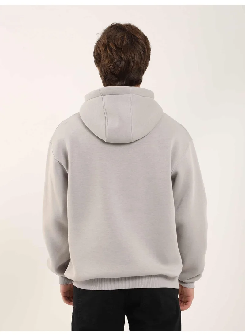 دوفي Taş Men's Regular Fit Hooded Sweatshirt