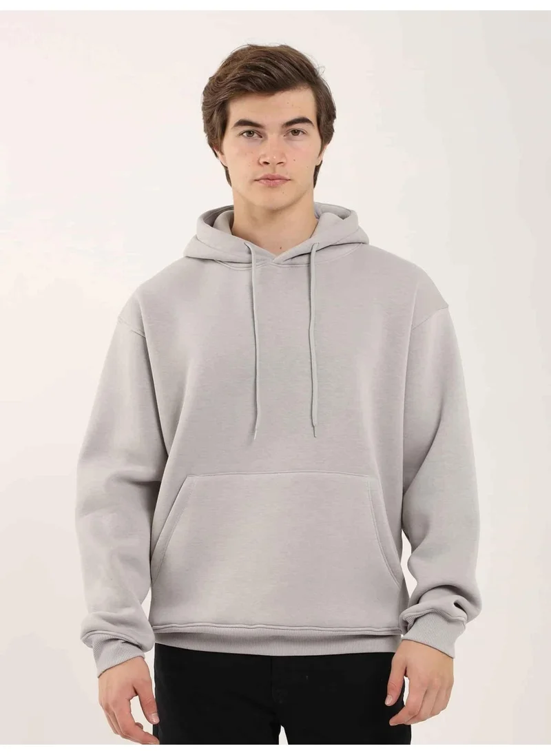 دوفي Taş Men's Regular Fit Hooded Sweatshirt