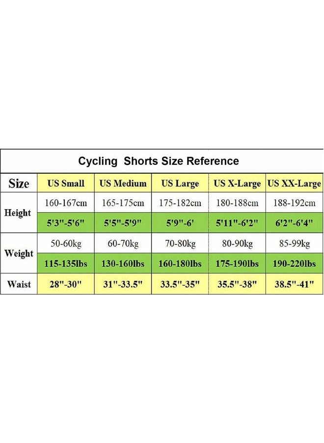 sponeed Men's Road Bike Shorts Bib Pants Gel Padded Cycling Knickers Compression Cycle Bottoms, Black, S - Image 4