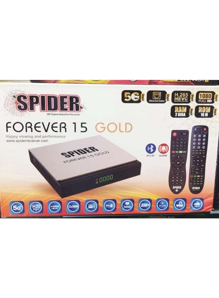 SPIDER FOREVER 15 GOLD
