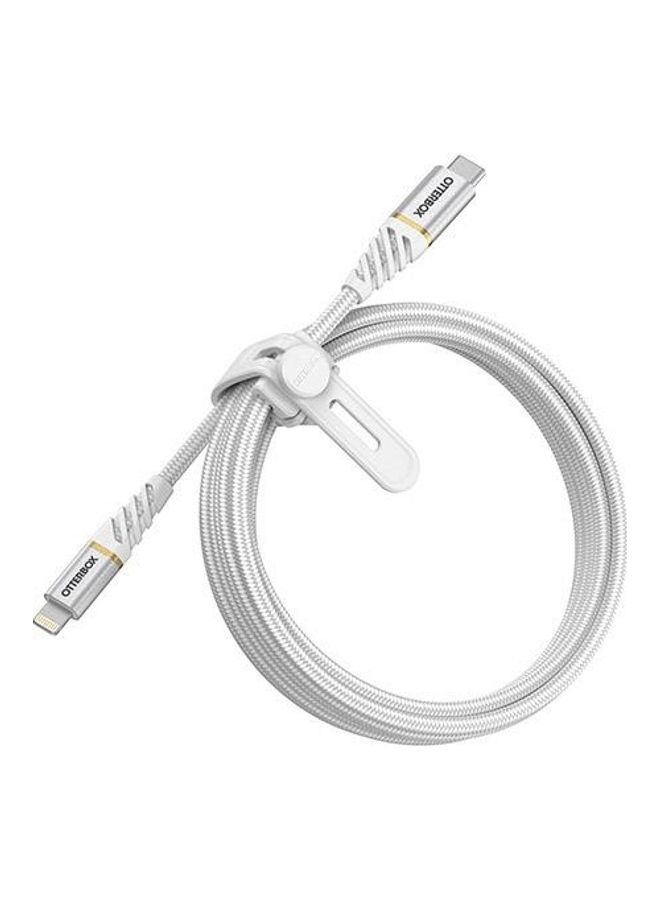 Otterbox USB-C To Lightning Cable White - Image 2