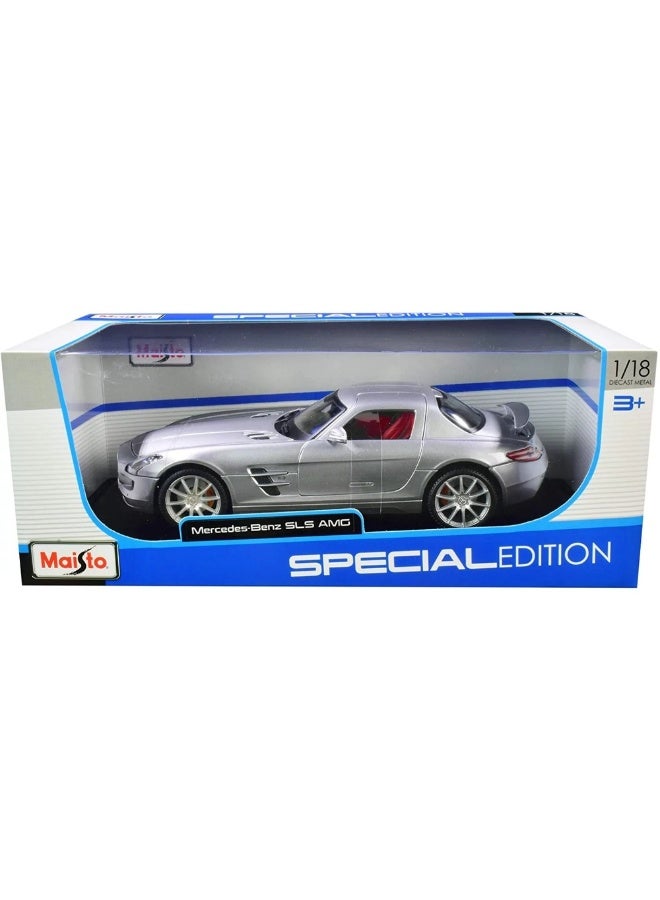 مايستو مرسيدس بنز SLS AMG موديل 1/18 - 31389 - Image 3