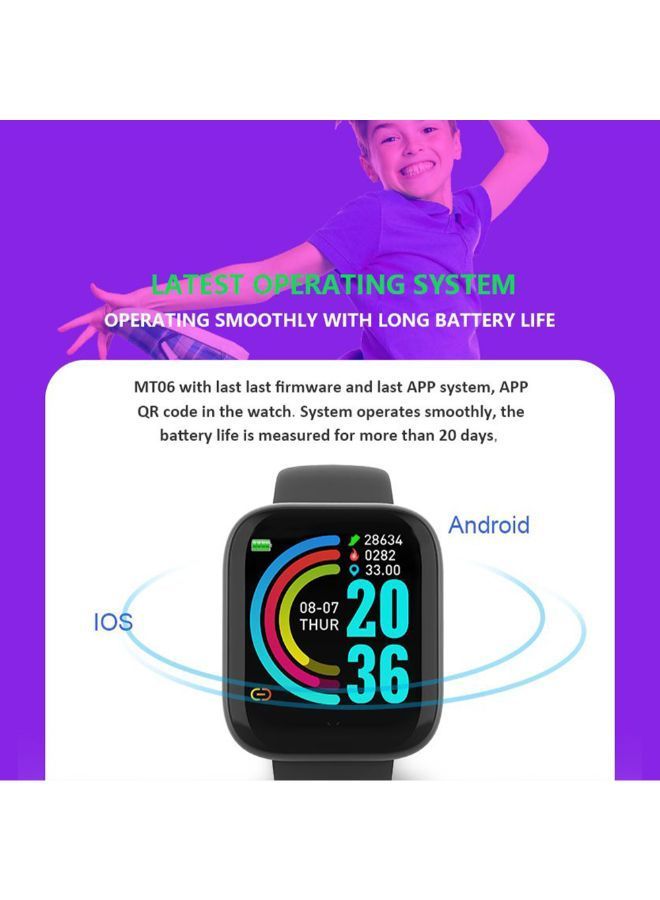 NIBEMINENT Bluetooth Fitness Activity Tracker Black - Image 5