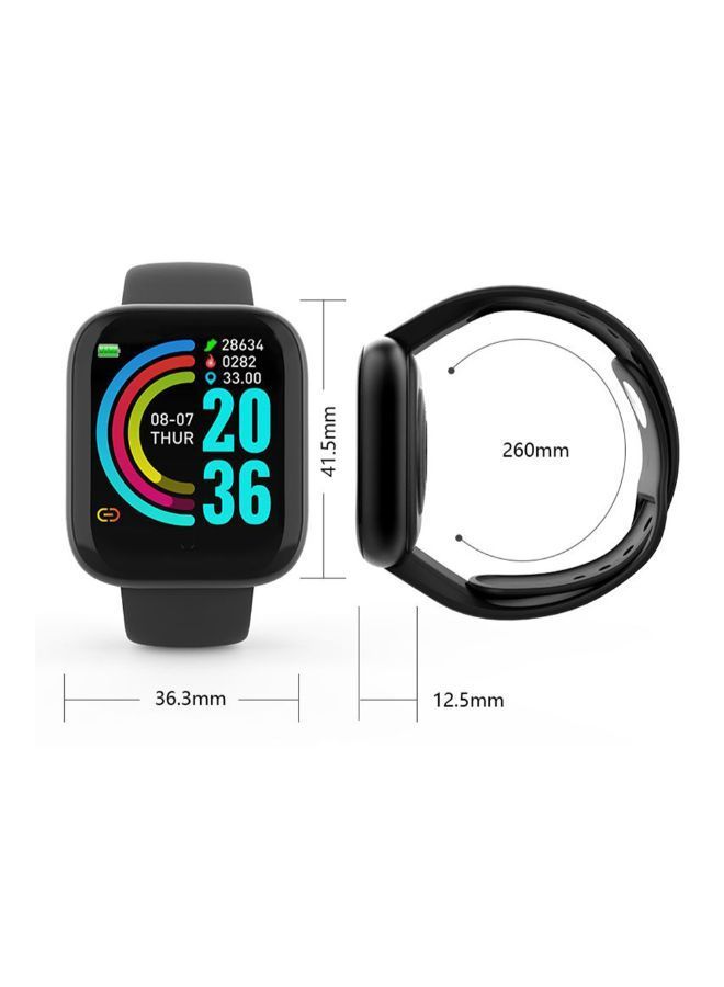 NIBEMINENT Bluetooth Fitness Activity Tracker Black - Image 3