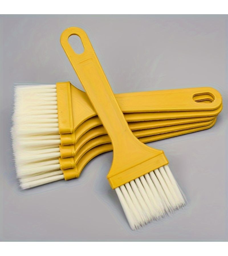 3Pcs Yellow Oil Brush Household Multi Functional Kitchen Heat Resistant BBQ Brush For Pancake Baking - Image 2