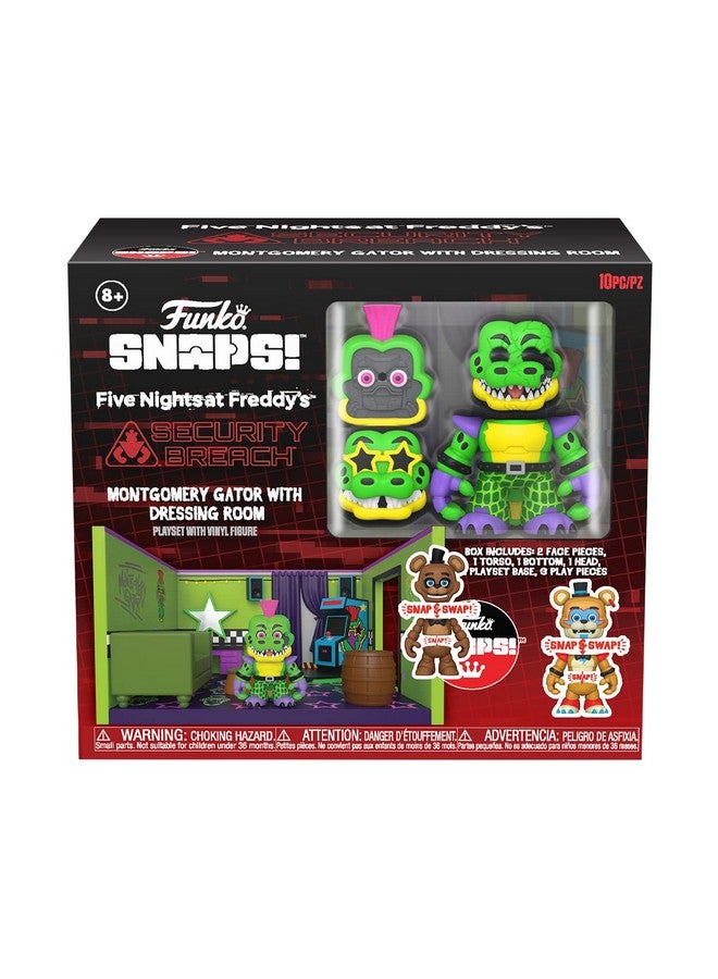 Funko Five Nights at Freddy's (FNAF) Snap: Montgomery Gator with Dressing Room - Collectable Vinyl Figure - Gift Idea - Official Merchandise - for Kids & Adults - Image 5