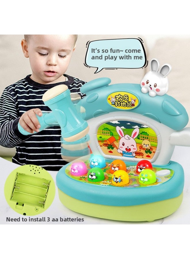 Children's Hamster Puzzle Toys Baby Concentration Training Intelligence Development Hands-on Knock Early Education Toys Wholesale-Color:9801 Hamster Rabbit Gift Box - Image 5