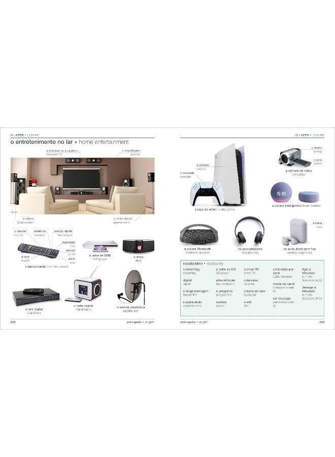 Portuguese English Bilingual Visual Dictionary (Dk Bilingual Visual Dictionaries) - Image 4