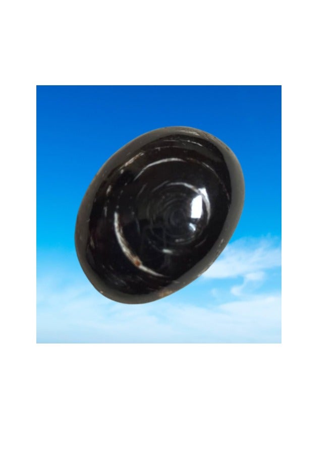 Natural Black Coral Stone ( Yosr) Completely Genuine Natural Stone - Square Shape Used for Ring Making or Pendant Fashion and Collectibles - Image 1