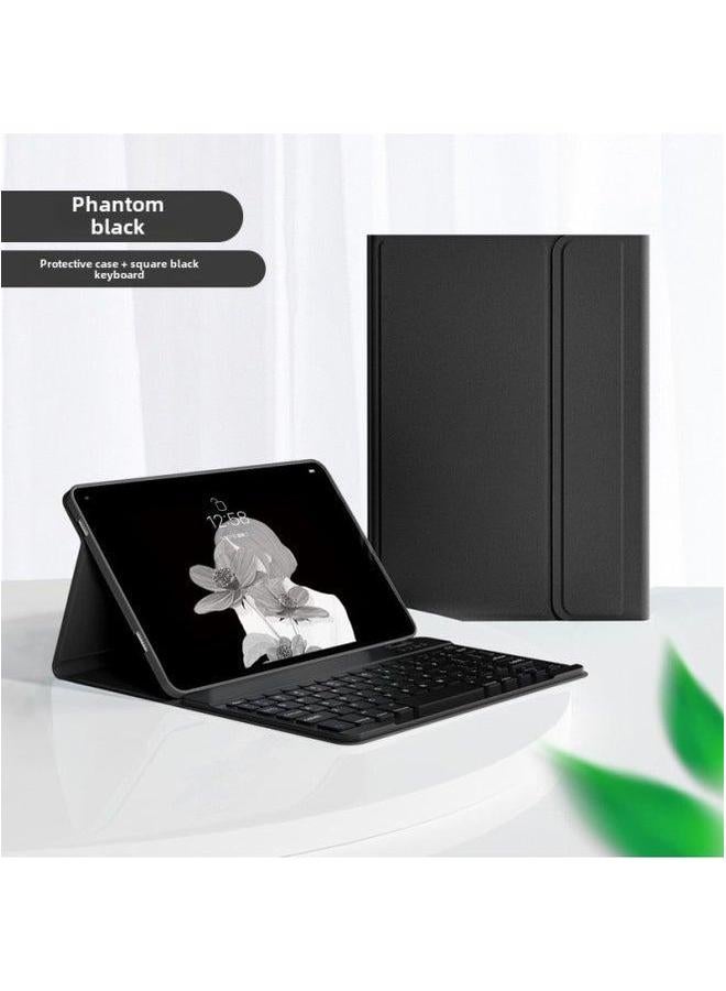 For Lenovo Small Keyboard Pad Plus11.5/P12 12.7 Inch/M10 Bluetooth Protective Cover-Colour: Leather Case + Keyboard-Product Type:Tab P11 Pro 11.5/Pad 11.5 - Image 1