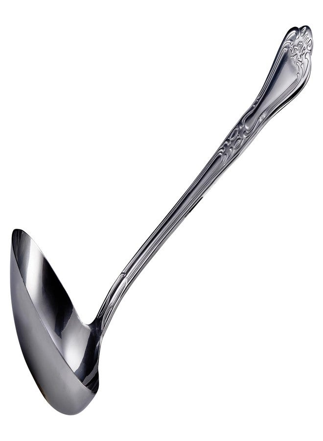 Winco Heavy-Duty Gravy/Soup Ladle, 4 Ounce, 13"