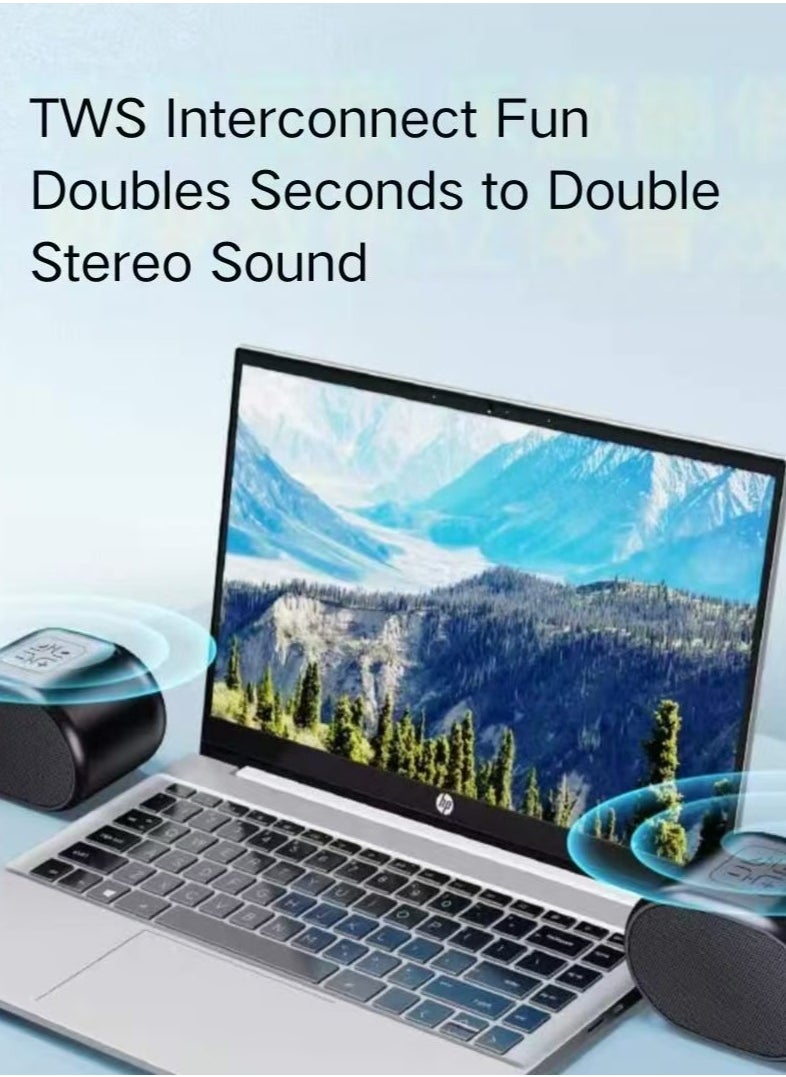 Generic Bluetooth speaker, desktop computer audio outdoor portable  - Image 2