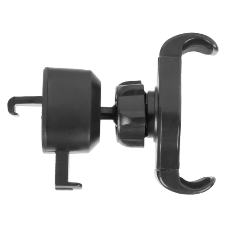 Universal Mini Phone Holder For Car Vent Mount Compatible With Smartphones Black - Image 2