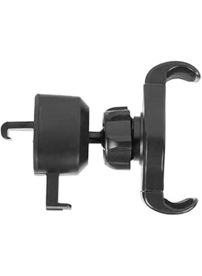 Universal Mini Phone Holder For Car Vent Mount Compatible With Smartphones Black - Image 1