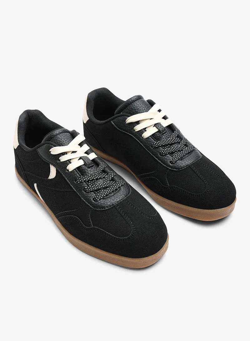 Where's That From  Anaiah Low Profile Side Panel Detailed Trainer for Women | Best Price UAE