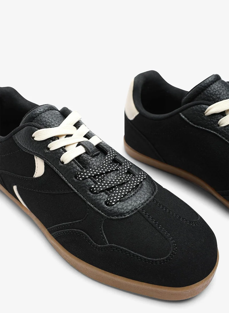 Where's That From  Anaiah Low Profile Side Panel Detailed Trainer for Women | Best Price UAE