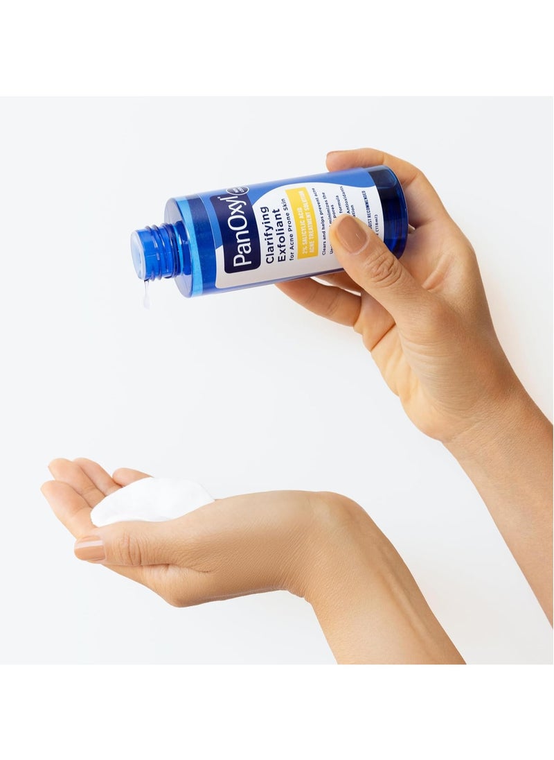 PanOxyl Acne Foaming Wash - PanOxyl Clarifying Exfoliant with 2% Salicylic Acid - 4 fl oz - Image 1