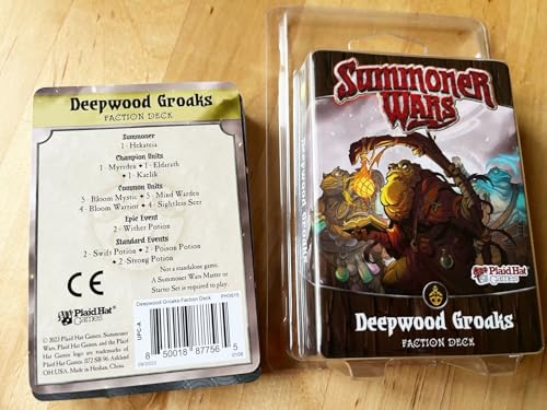 Plaid Hat Games Deepwood Groaks Faction Deck ReadytoPlay Expansion for Strategy Card Game 2 Players Ages 9 Requires Summoner Wars Master or Starter Set - Image 5