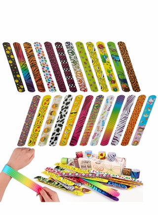 Slap Bracelets Toys for Kids, 50 PCs Party Favors Trinket Colorful Hearts Animal Print Design Retro Bands Children Adults Birthday Classroom Gifts - pzsku/Z1946F31702AAFEBCB706Z/45/_/1663334941/93ee2a5c-df6e-484c-8352-5b741d488c01