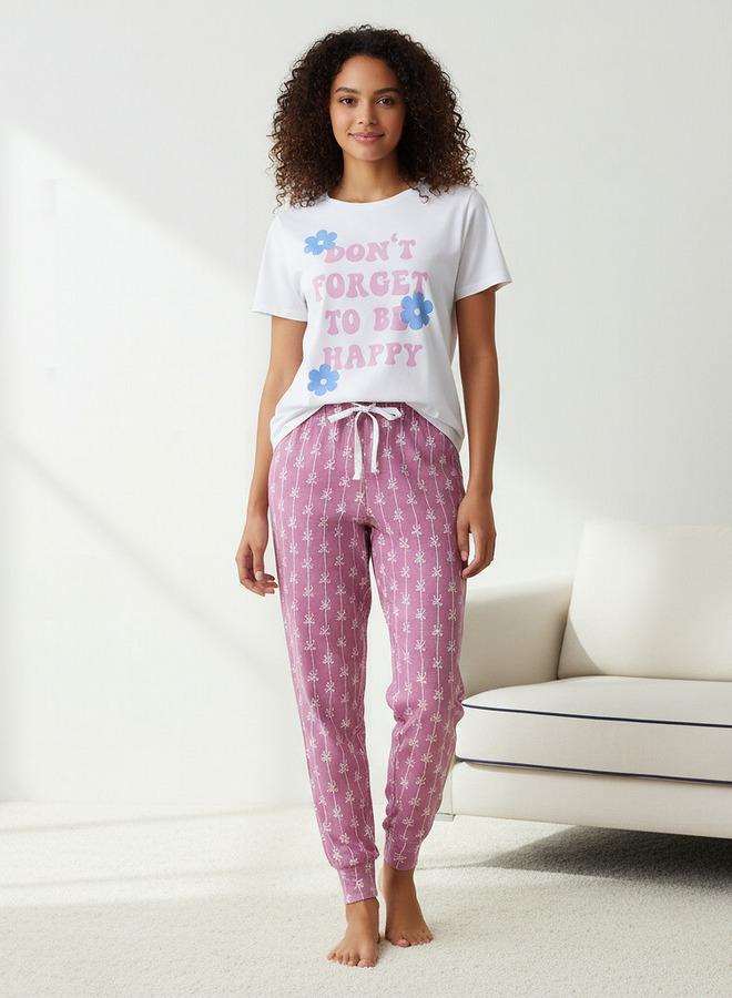 Splash FAV Pyjama Set Printed T shirt & Pyjama - Image 1