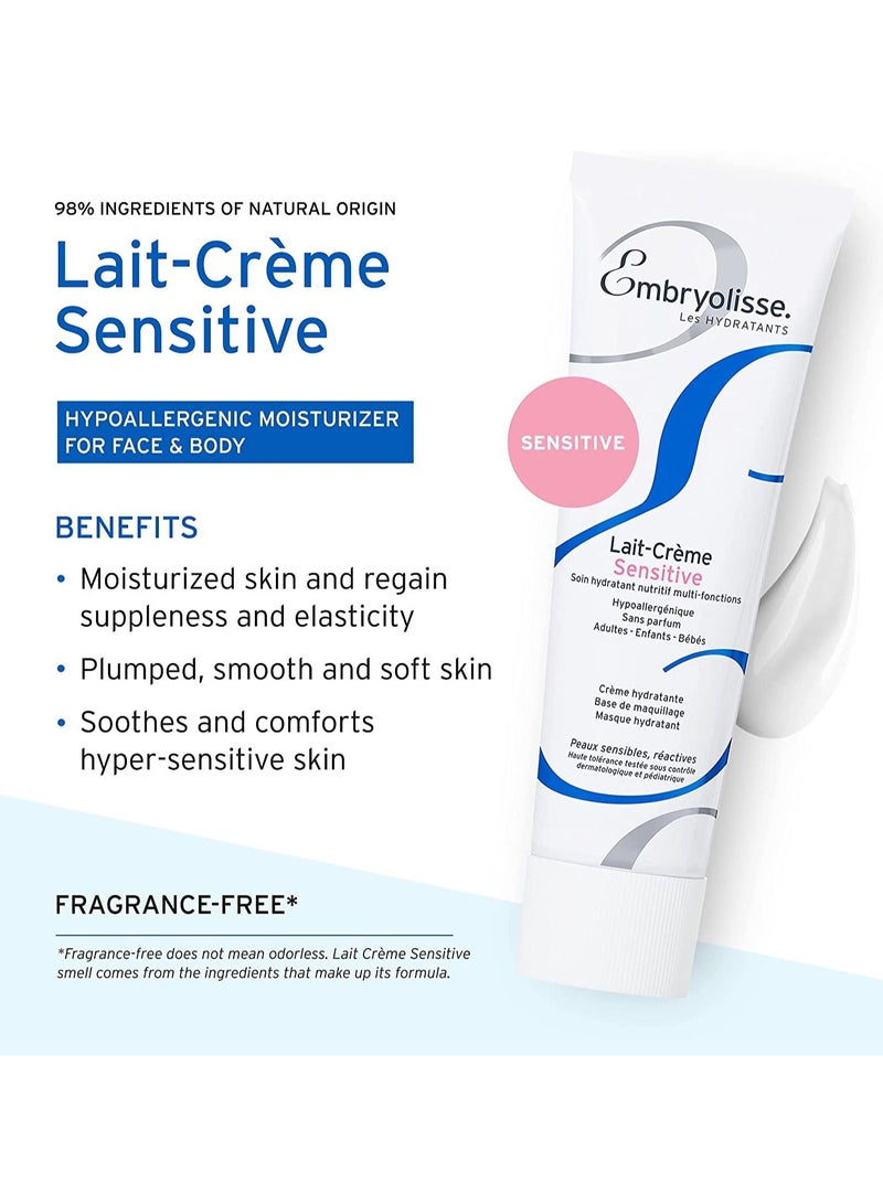 Embryolisse Sensitive Lait-Creme Concentre 24Hr Miracle Cream 100ml - Image 2