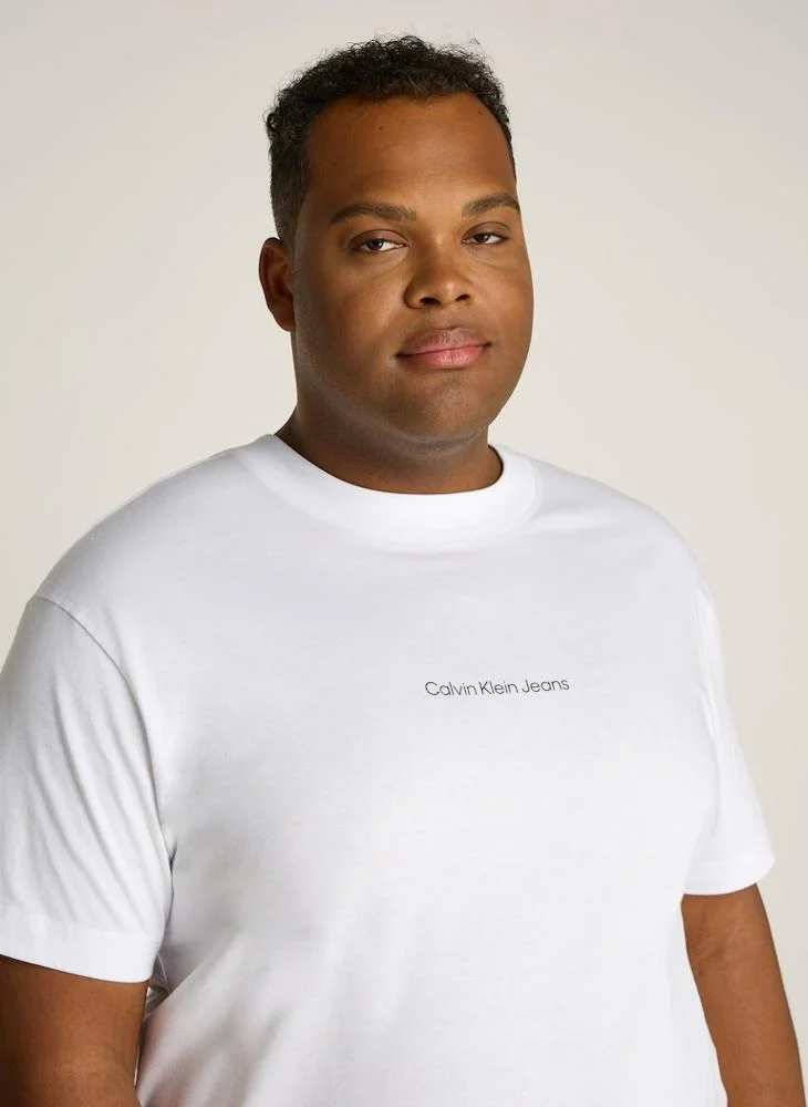 Calvin Klein Jeans Logo Crew Neck T-Shirt