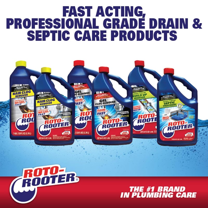 ROTO-ROOTER 351271 Build-Up Remover Drain Cleaner, 64 oz - Image 5