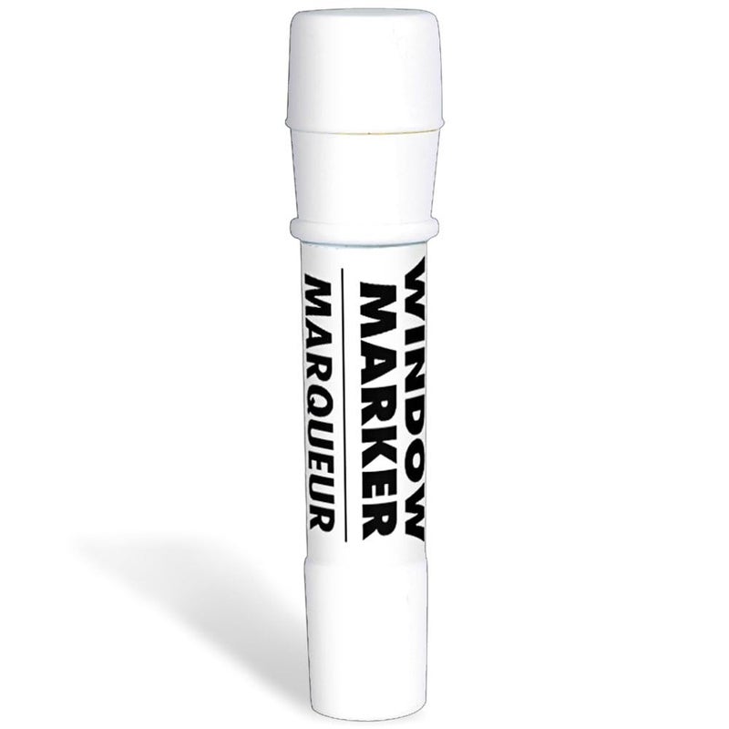 Amscan Vibrant White Window Glass Washable Markers - 4.5" - Perfect for Artsy Fun, Decorations, and Messaging - 1 Pc. - Image 4