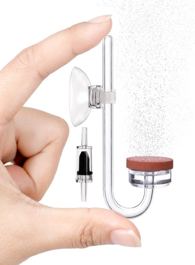 Clscea CO2 Diffuser for Aquarium Plant Mini CO2 Atomizer, U-Shaped-M - Image 1