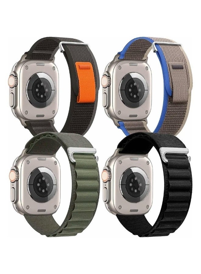 أحزمة متعددة متوافقة مع ساعة Apple Watch Series Ultra 2 | 9 | 8 | 8 Ultra | 7 | 6 | 5 | SE - Image 3