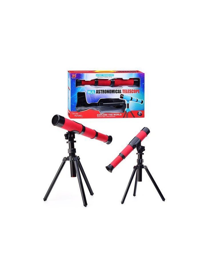 Astronomical Telescope for Kids (Red) 