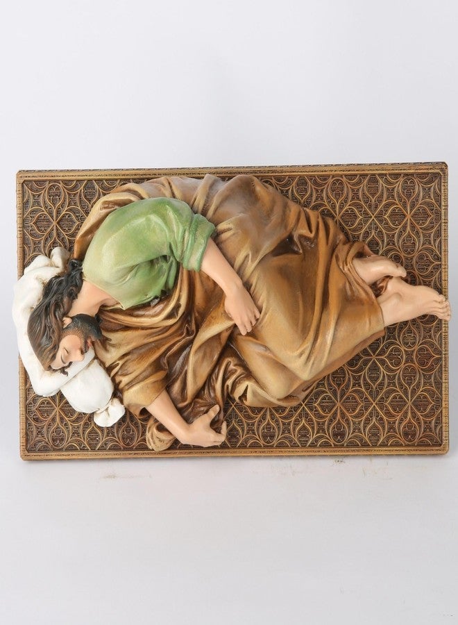 BC BUILDCLASSIC Sleeping Saint Joseph Catholic Statue Prayer Religious Figurine Housewarming Gift Devoted Home Decor 12 Inch Long Renaissance Sculpture Handmade by - Image 5
