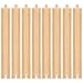 ORBRIUM Wooden Train Tracks Accessories 8 Pieces of 12 inch 12 Extra Long Wooden Straight Track Expansion Set Compatible with Thomas The Tank Engine Brio IKEA Melissa Doug Railways - Image 2