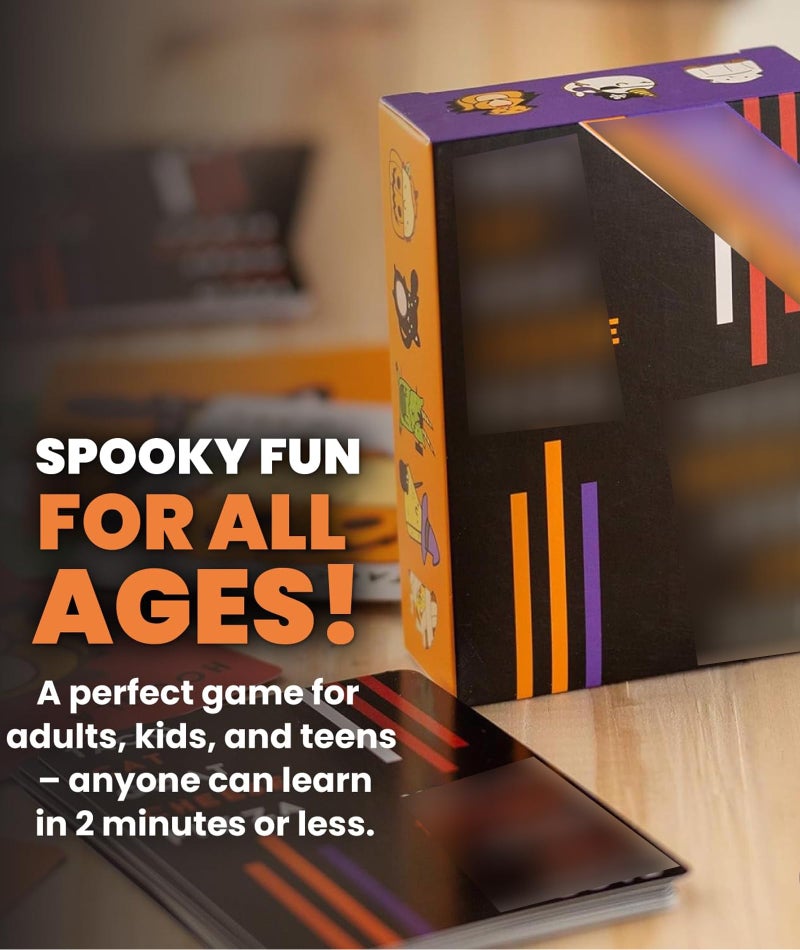 INOCEAN Card Game, Cards Games for Adults, Fun and Easy-to-Learn Game for Adults and Families, Portable Entertainment for Parties and Gatherings, Ideal Gift Choice for Friends - Image 4