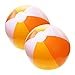PENTA ANGEL Beach Balls 2PCS 12 Inch InflatableBlow Up Classic Rainbow Color Summer Swimming Pool Party Favors Water Toy Beachball for Women Men Adults Playing - Image 3