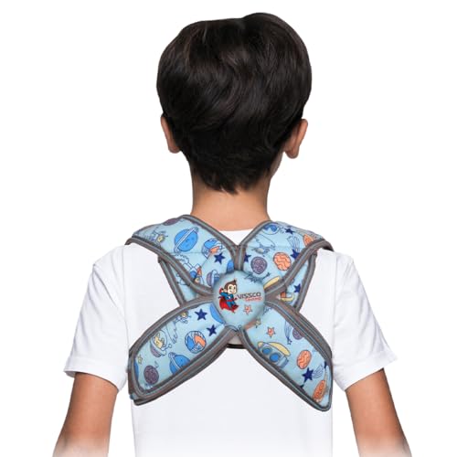 Vissco Champ Clavicle Brace Shoulder Support for Kids – Pediatric Clavicle Support for Fracture Recovery & Pain Relief, Stabilizes Clavicle, Comfortable Adjustable & Breathable - Image 1
