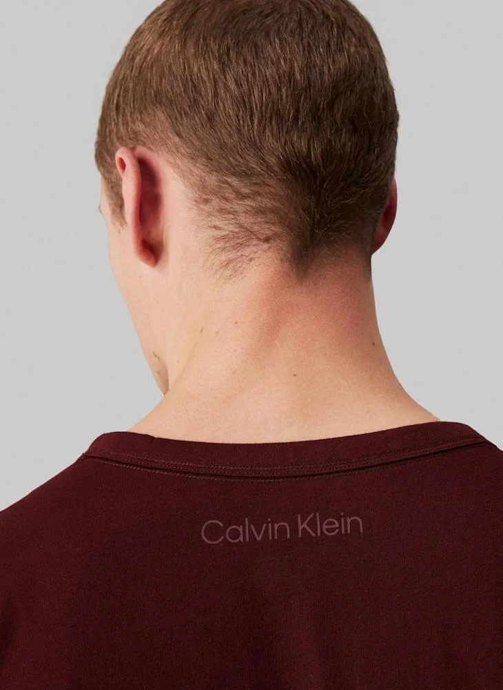 CALVIN KLEIN Logo Crew Neck T-Shirt & Shorts Set