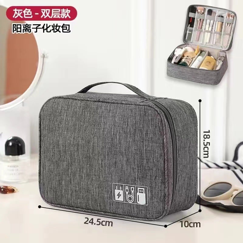 Digital Bag Multifunctional Waterproof Mobile Phone Data Cable Storage Bag Travel Charging Treasure Multifunctional Bag Manufacturers - Image 2