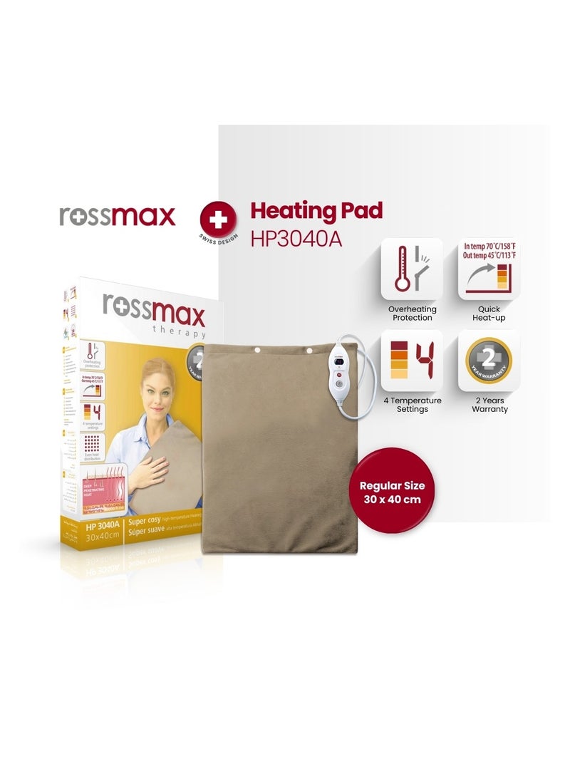 Rossmax Rossmax HP3040A Heating Pad – For Heat Therapy and Pain Relief  - Image 4