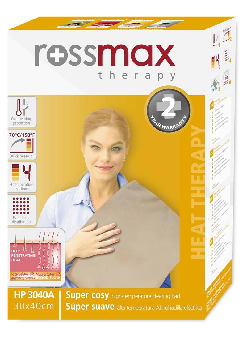 Rossmax Rossmax HP3040A Heating Pad – For Heat Therapy and Pain Relief  - Image 3