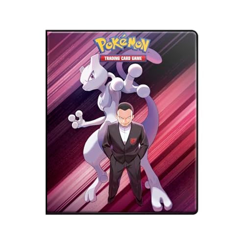 Ultra PRO - Scarlet & Violet: Destined Rivals 9-Pocket Portfolio for Pokémon | Trading Card and Pokémon Card Binder Album that Protects Up to 126 Single-Loaded Cards | 252 double-loaded cards - Image 1
